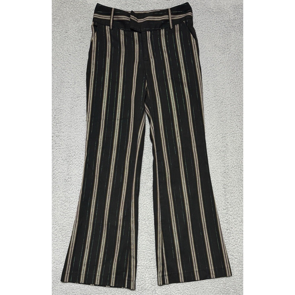 Urban Outfitters Wide Leg Pinstripe Pants Womens Size 4 Stretch 28x30
